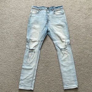 MENS Zanerobe Low Blow Slim Jeans